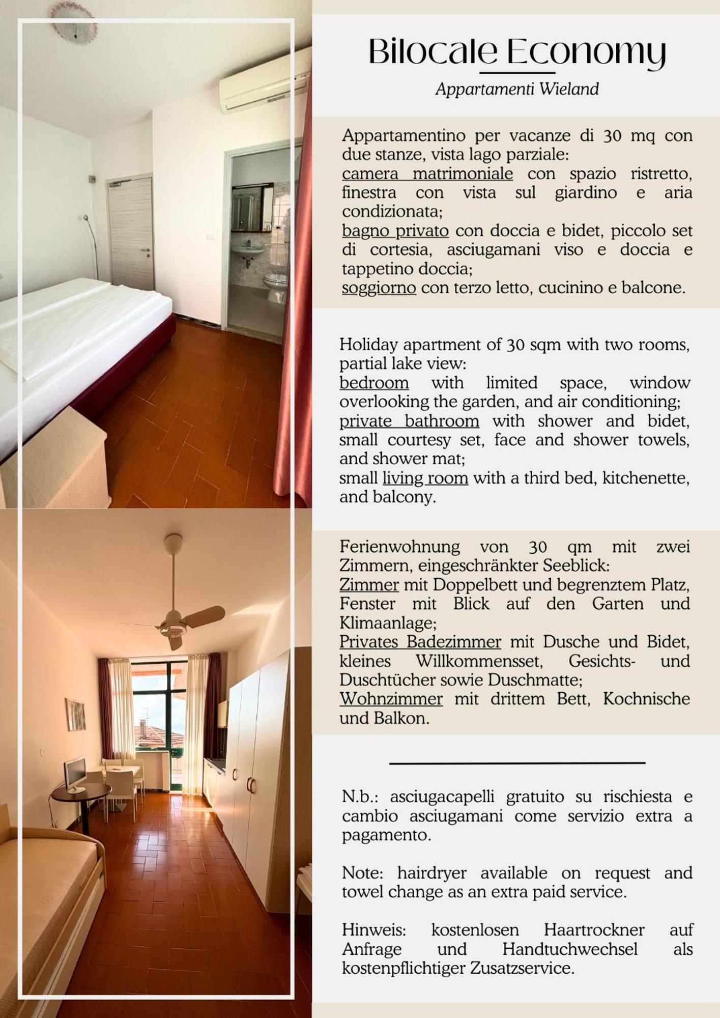 Residence Wieland Torri Del Benaco Cameră foto